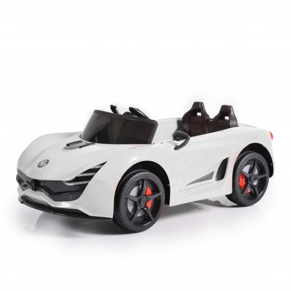 Продукт Акумулаторна кола Magma, 12V с кожена седалка и отварящи се врати  - 0 - BG Hlapeta